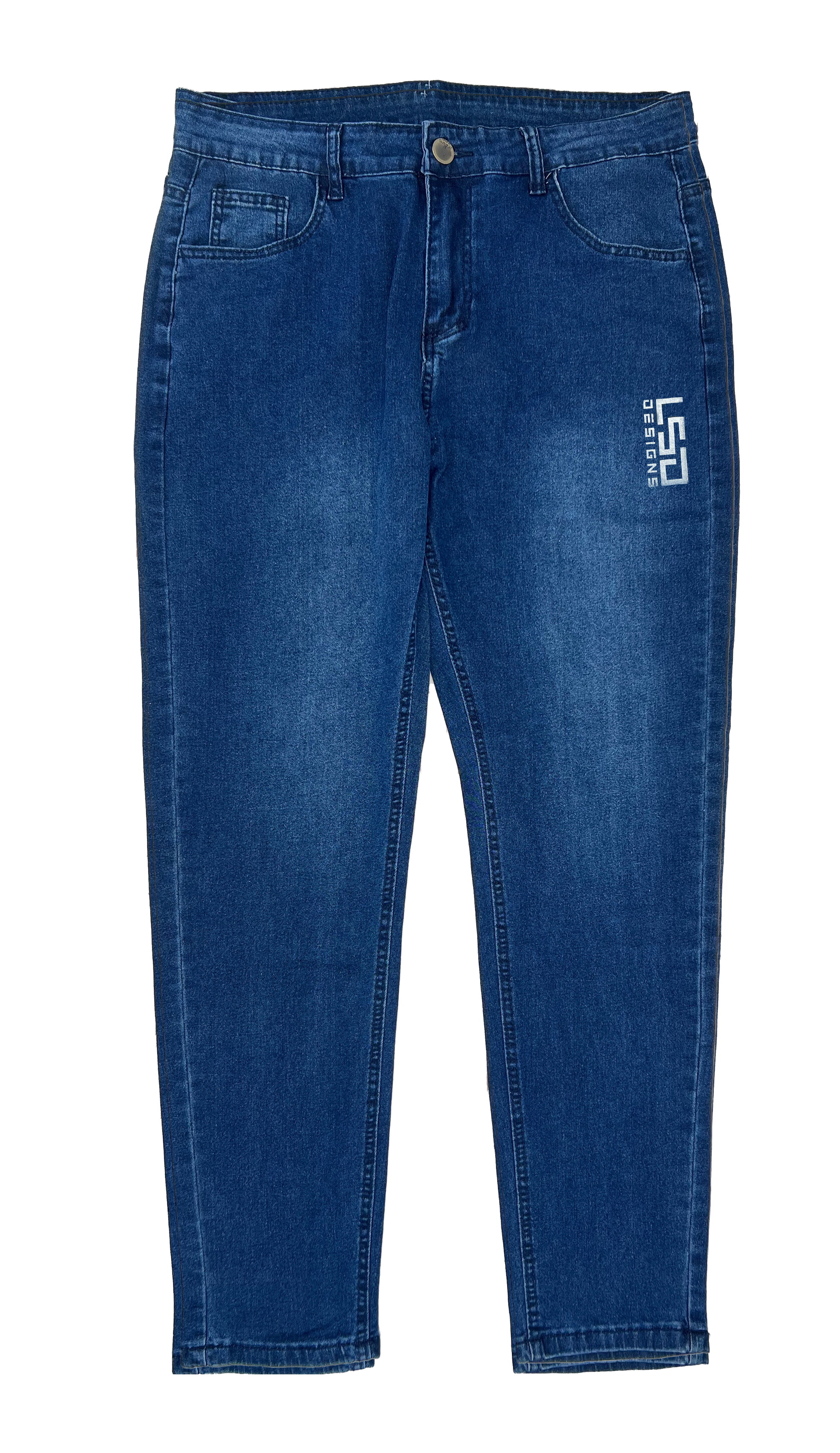 オリジナルカスタムアングラーズデニム ロゴ位置、ロゴサイズ選択(手順2)