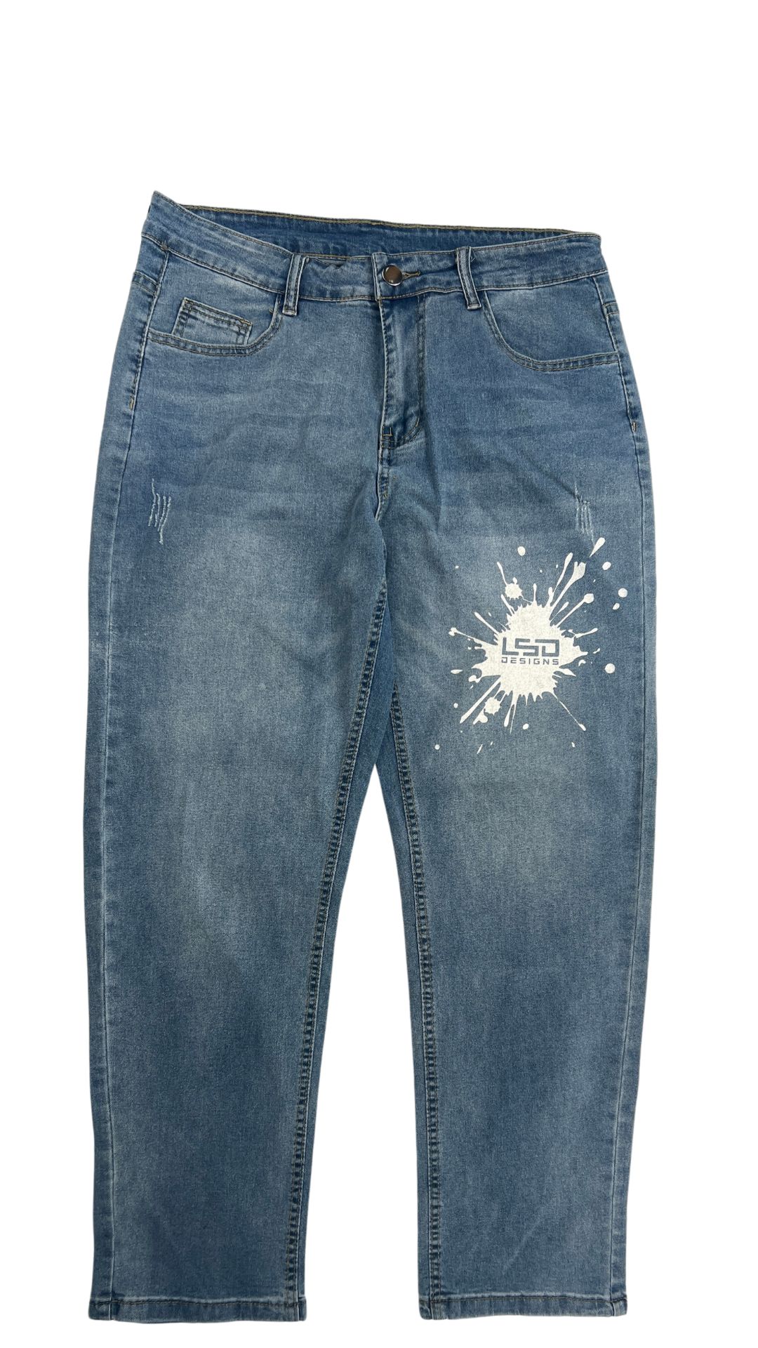 オリジナルカスタムアングラーズデニム ロゴ位置、ロゴサイズ選択(手順2)