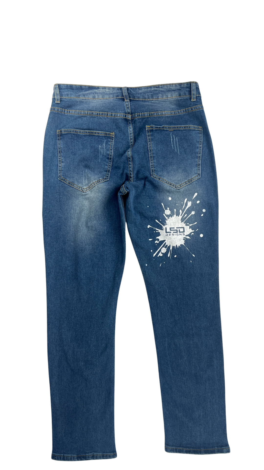 オリジナルカスタムアングラーズデニム ロゴ位置、ロゴサイズ選択(手順2)