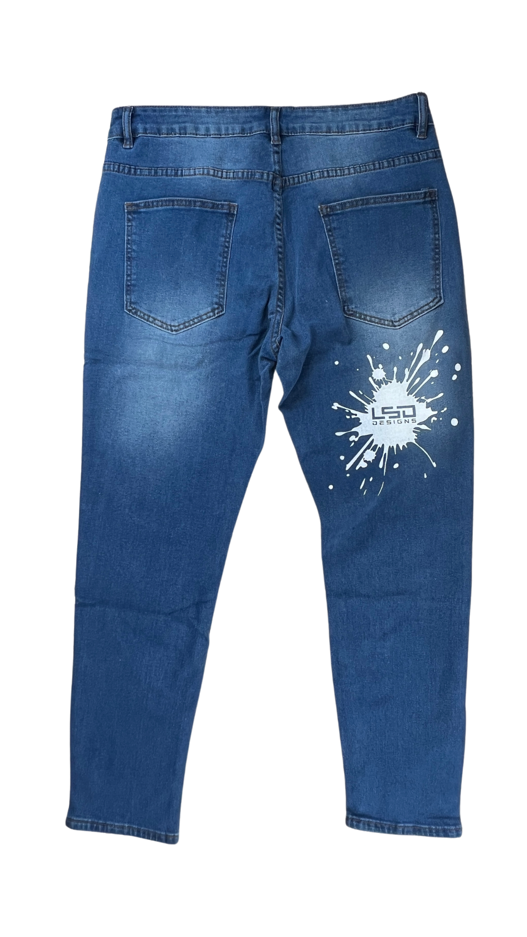LSDDESIGNSアングラーズデニム(イカ墨ロゴ)