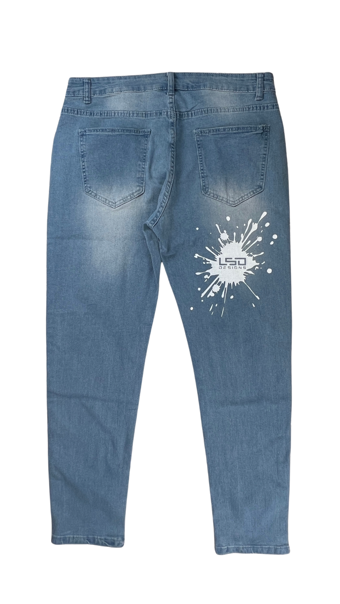 LSDDESIGNSアングラーズデニム(イカ墨ロゴ)