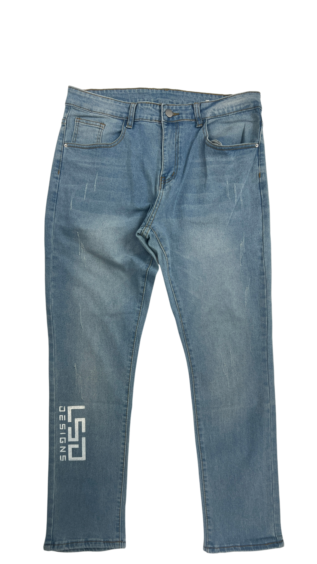 オリジナルカスタムアングラーズデニム ロゴ位置、ロゴサイズ選択(手順2)