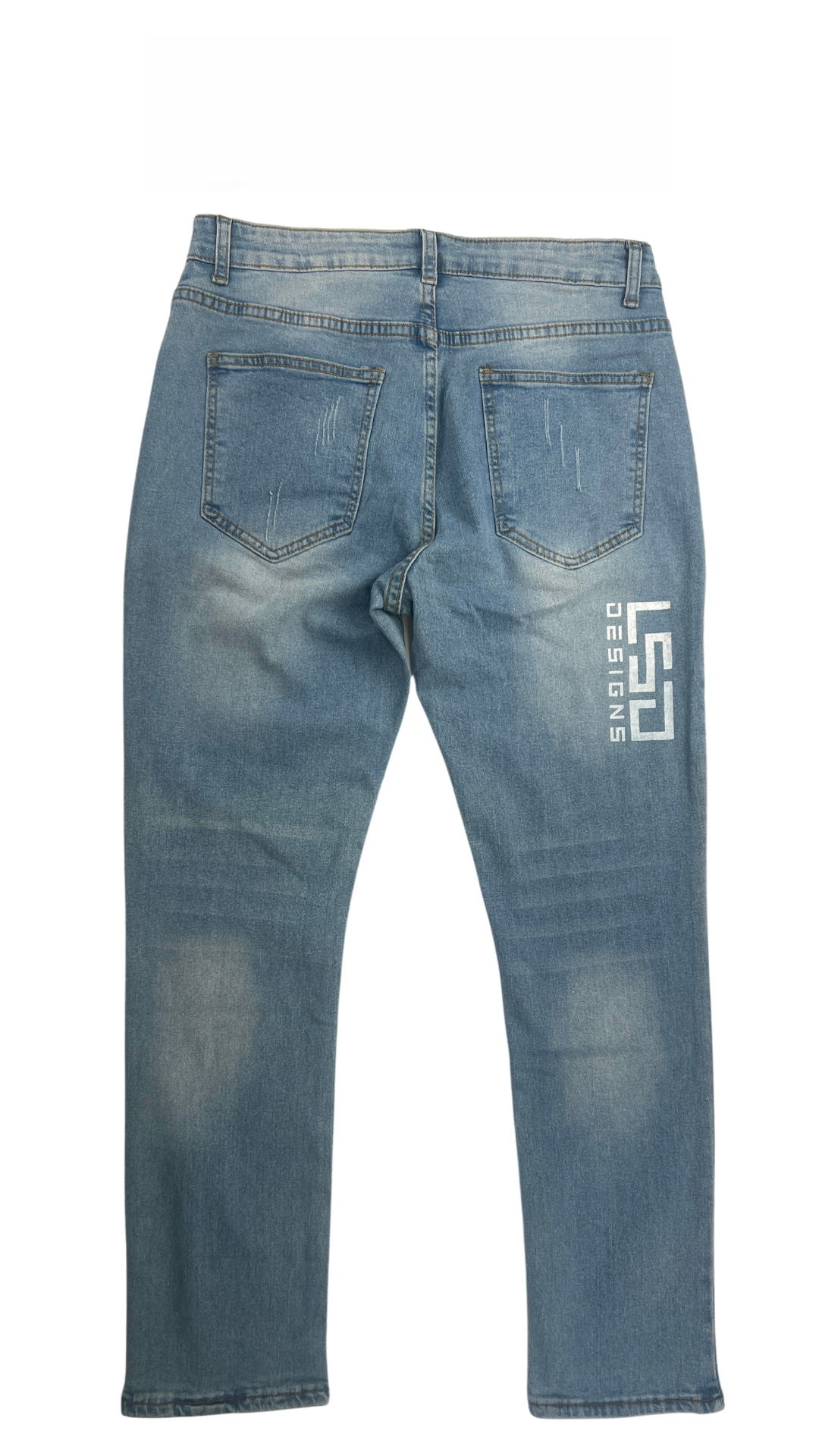 オリジナルカスタムアングラーズデニム ロゴ位置、ロゴサイズ選択(手順2)