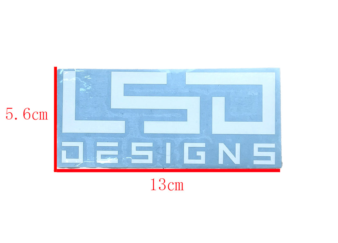 LSDDESIGNSロゴカッティングステッカー