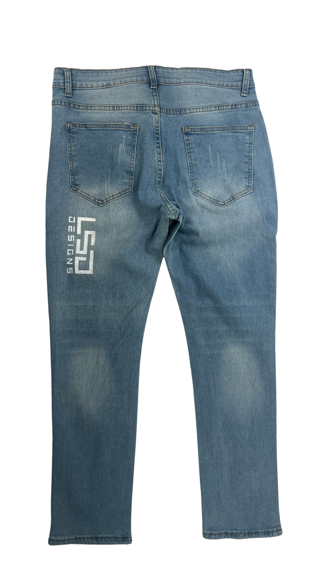 オリジナルカスタムアングラーズデニム ロゴ位置、ロゴサイズ選択(手順2)