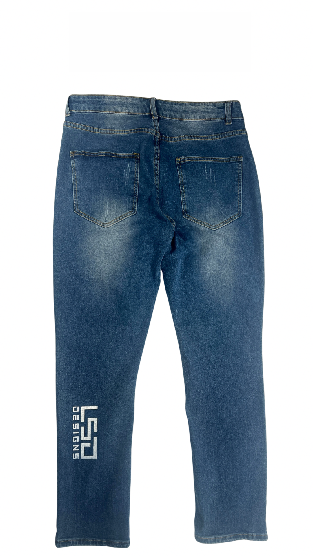 オリジナルカスタムアングラーズデニム ロゴ位置、ロゴサイズ選択(手順2)