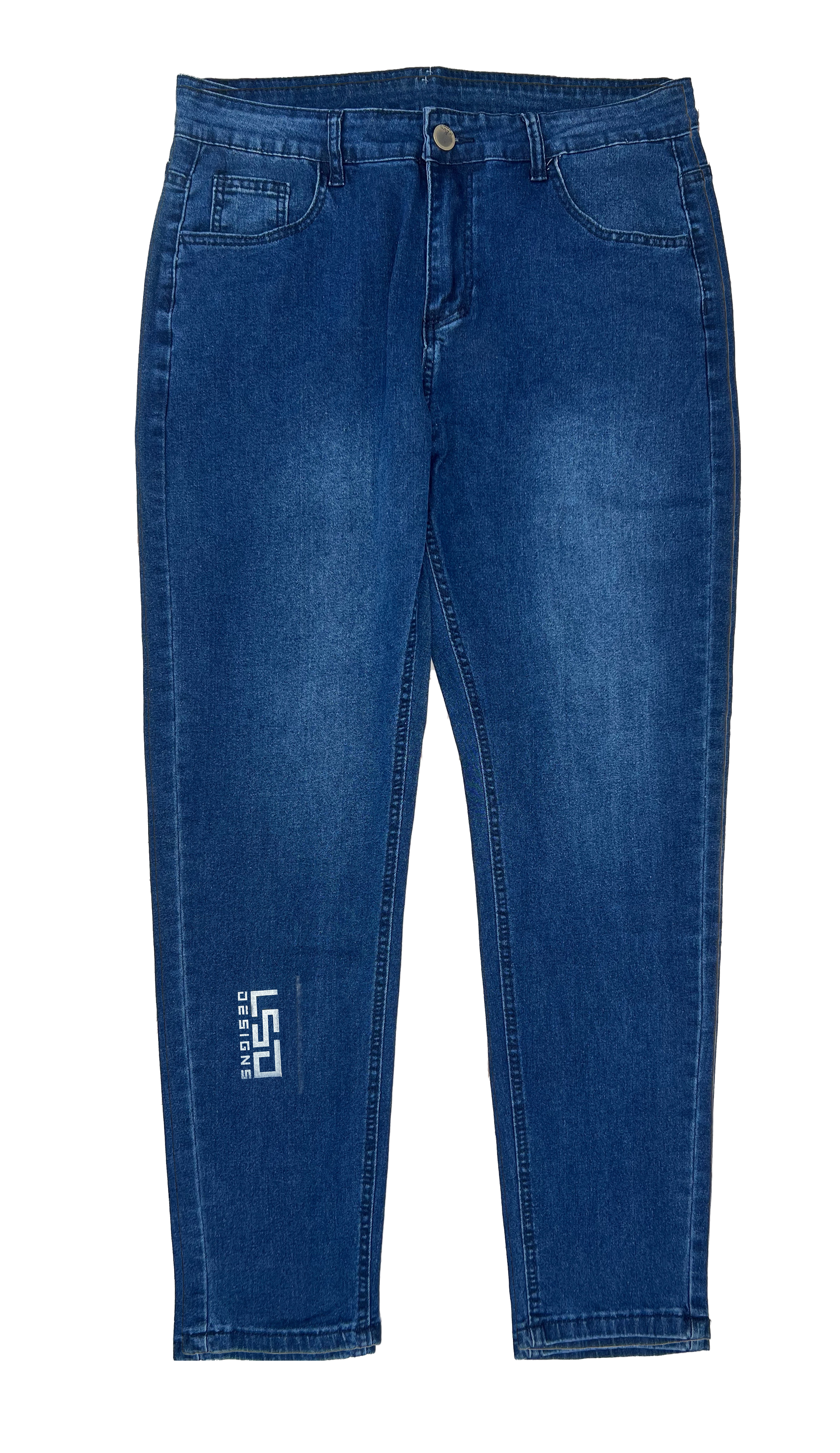 オリジナルカスタムアングラーズデニム ロゴ位置、ロゴサイズ選択(手順2)