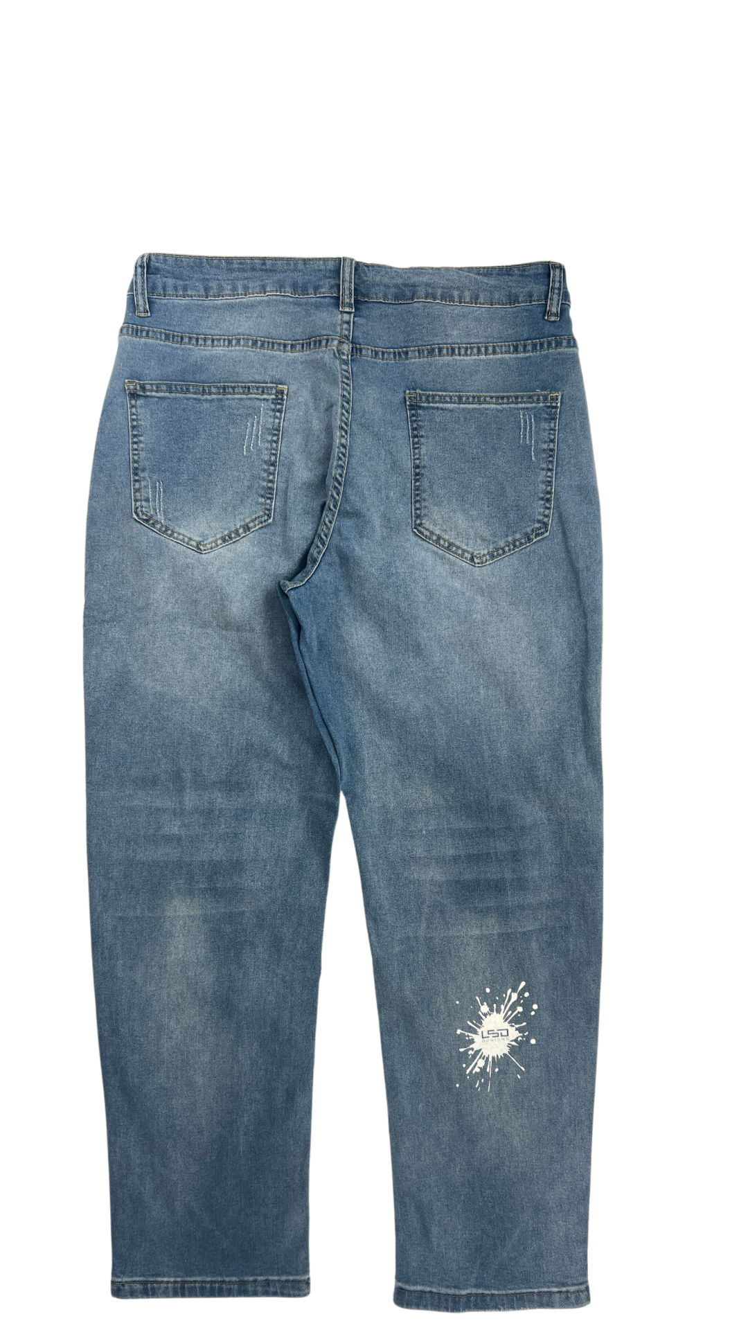 オリジナルカスタムアングラーズデニム ロゴ位置、ロゴサイズ選択(手順2)