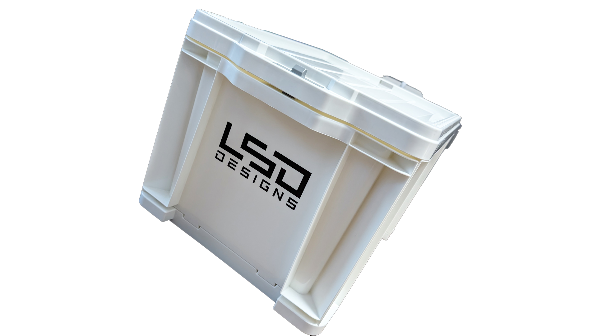 LSDロックストッカー27L【ホワイト】 釣具収納ボックス