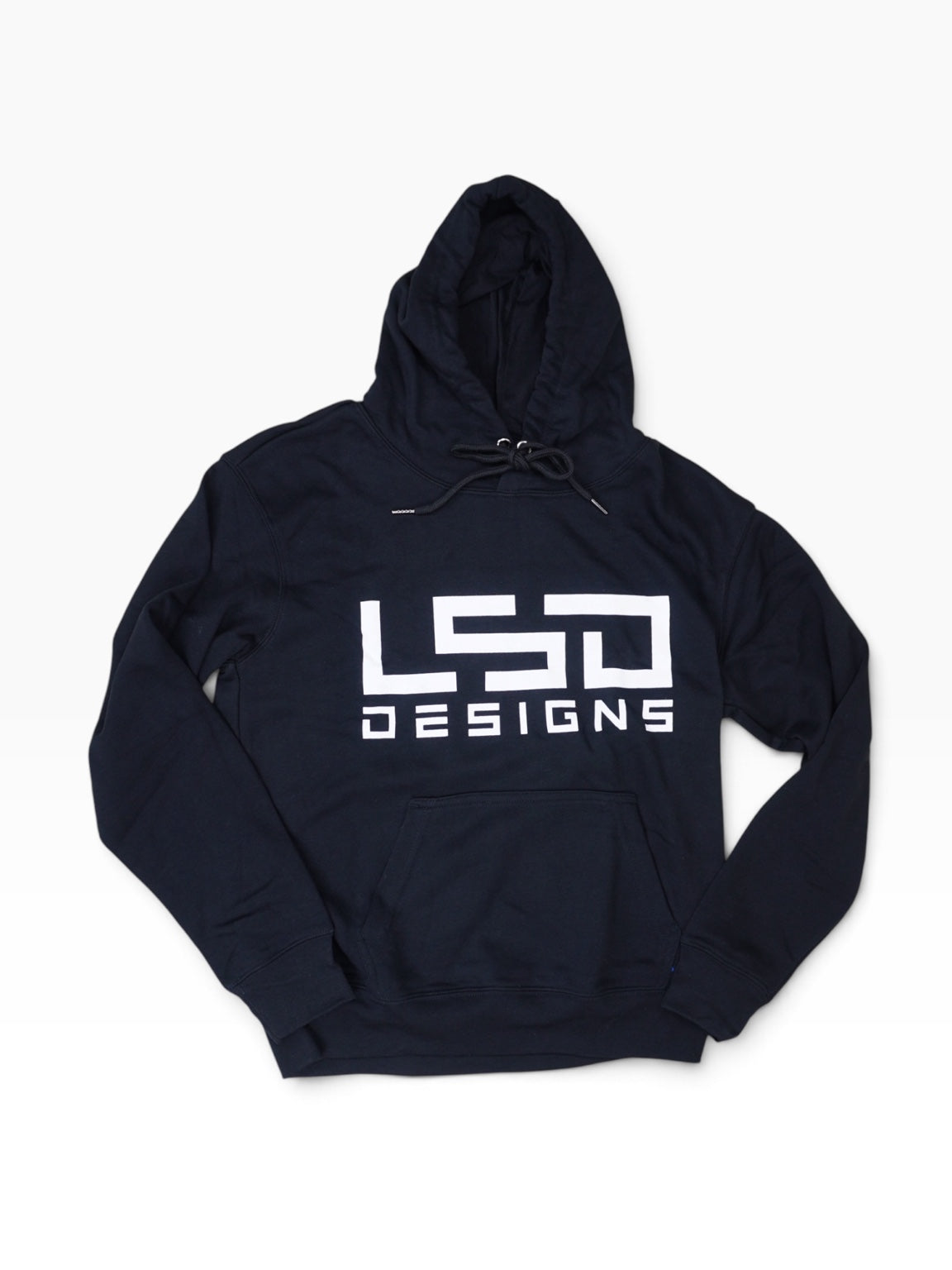 LSDDESIGNSロゴパーカー、前面