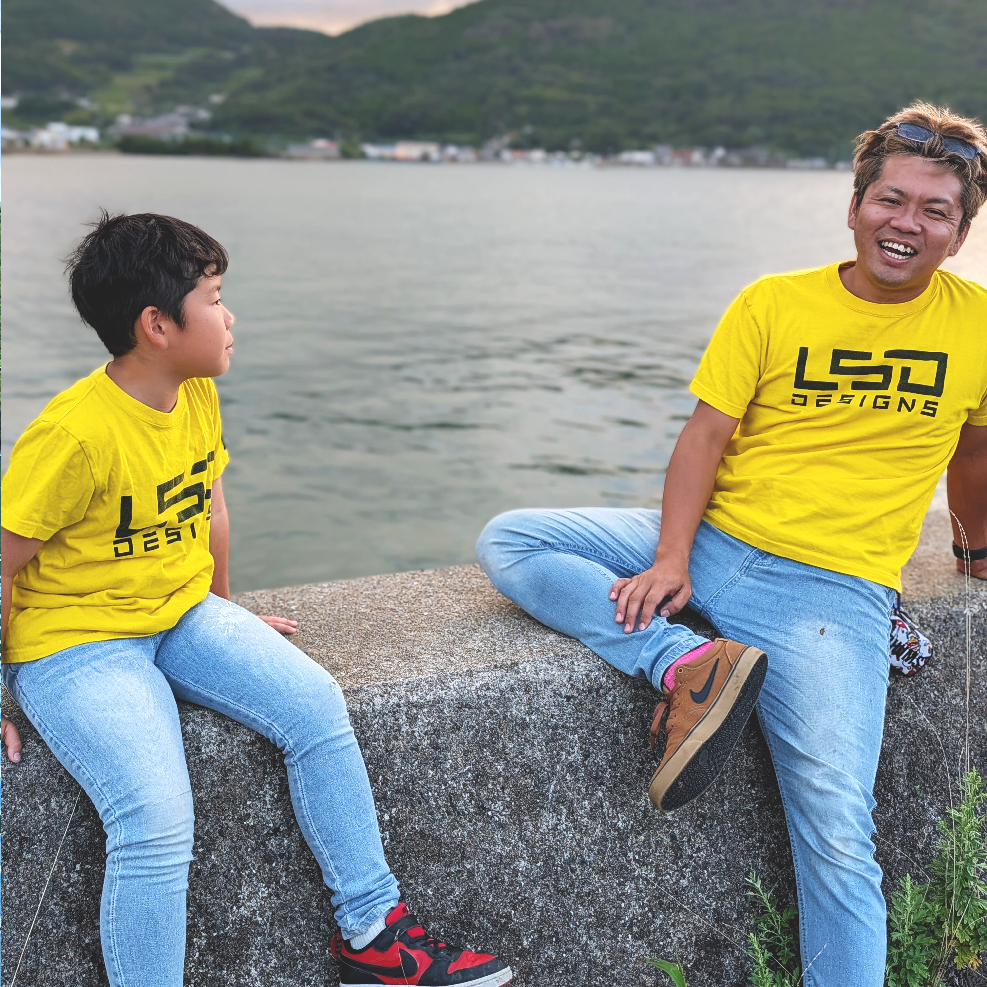 25周年限定5.6ozコットンカラーTシャツキッズサイズ〜XXLサイズ